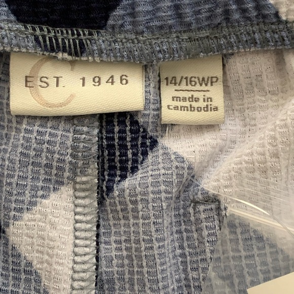 Cato Blue & White Checkered Pants NWT - Picture 9 of 9